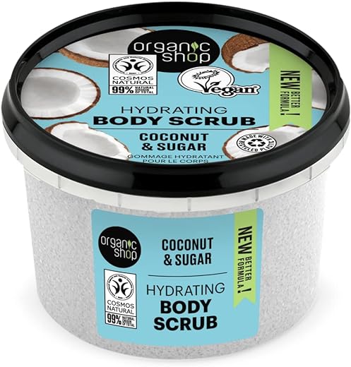 Organic Shop Coconut Body Scrub Review