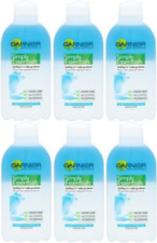 Garnier Simply Essentials Soothing 2-in-1 Make-Up Remover 200ml x 6