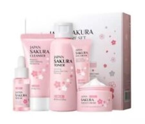 Cherry Blossom Skincare Gift Set