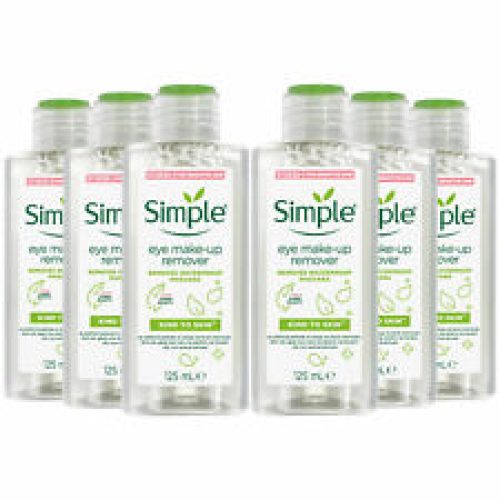 Simple Kind to Eye, Eye make up Remover, 3 Packs of 125ml